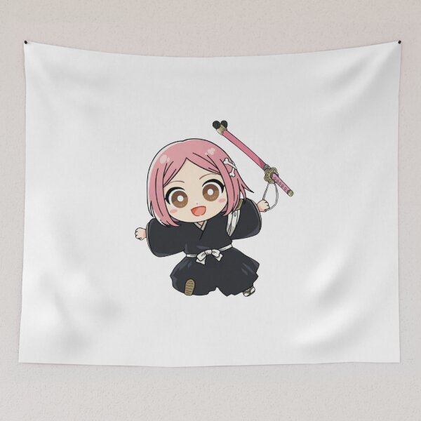 Item preview, Cheerful Pink Haired Soul Reaper Anime Design designed and sold by Mr-MC-kitty.