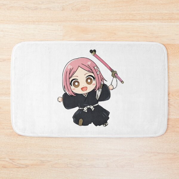 Item preview, Cheerful Pink Haired Soul Reaper Anime Design designed and sold by Mr-MC-kitty.