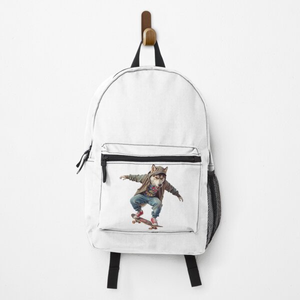 Item preview, Cool Skateboarder Husky Dog Cute Skate Streetwear Art designed and sold by VeloraCrafts.