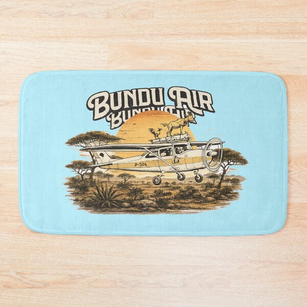 Item preview, Bundu Air Vintage African Bush Plane Adventure designed and sold by NadineDemShop.