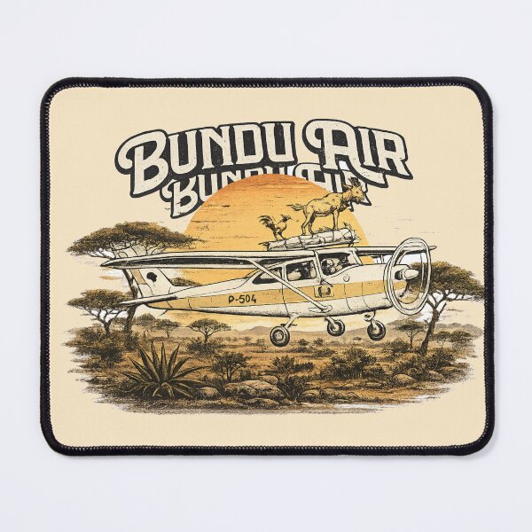 Item preview, Bundu Air Vintage African Bush Plane Adventure designed and sold by NadineDemShop.