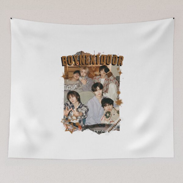 Item preview, BoyNextDoorr Kpop Boy group digital art korean pop art designed and sold by AJUNICE STUDIO.