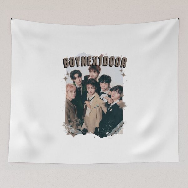 Item preview, BoyNextDoorr Kpop Boy group digital art korean pop art designed and sold by AJUNICE STUDIO.