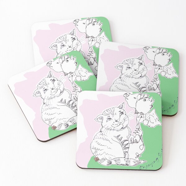 Item preview, Enjoying Summer Cat (Drawing by ACCI)  designed and sold by VanyssaGraphics.