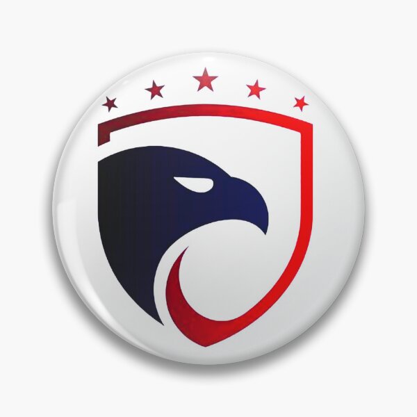 Item preview, Eagle Coat of Arms – Navy Blue and Red Shield designed and sold by RAYBIL.