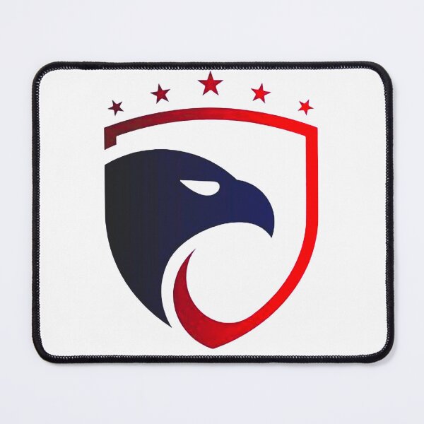 Item preview, Eagle Coat of Arms – Navy Blue and Red Shield designed and sold by RAYBIL.