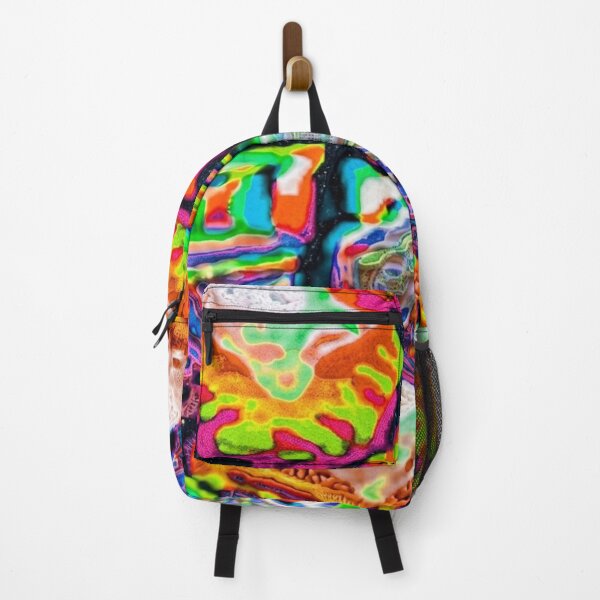 Item preview, Adversarial Neon Dreamscape Abstract Art – Psychedelic Cyberpunk Surreal Vision designed and sold by Charonde.