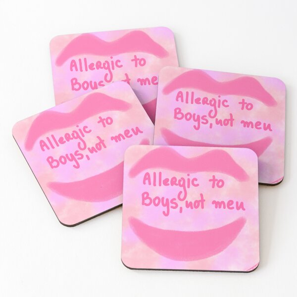 Item preview, ALLERGIC TO boys , not Men  designed and sold by Kasia1987t.