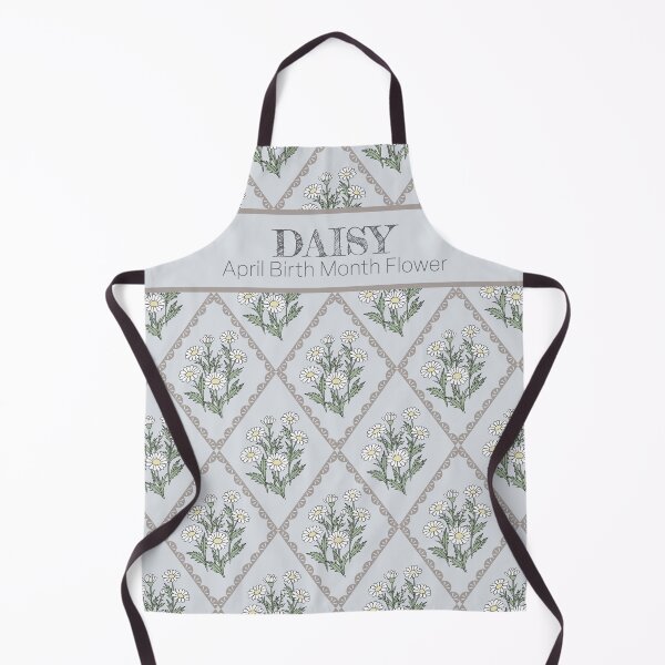 Item preview, Daisy Flower Pattern April Birth Month | Vintage Botanical Cottagecore Floral Design designed and sold by storieslanguage.