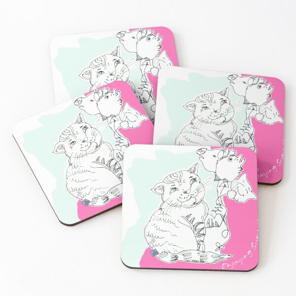 Item preview, Enjoying Summer Cat (Drawing by ACCI)  designed and sold by VanyssaGraphics.