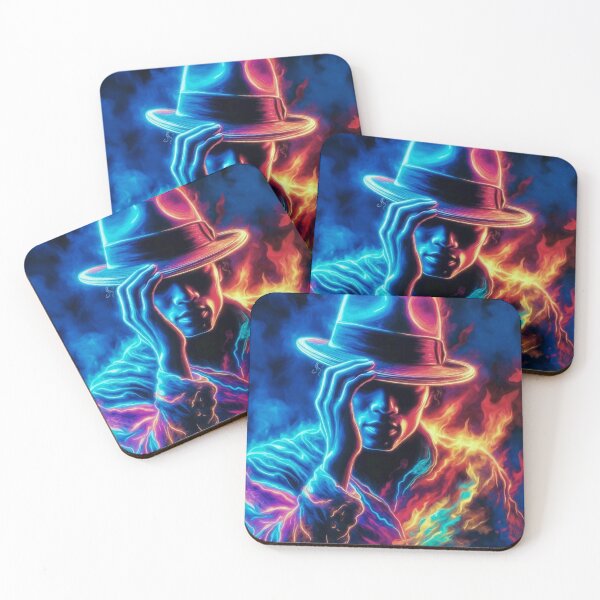 Item preview, Neon Pop Dance Legend Procreate Digital Art designed and sold by ExploreAura Studio.