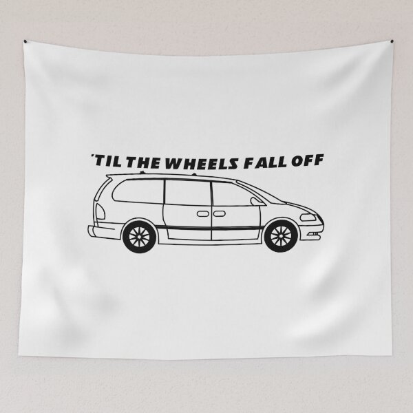 Item preview, Until The Wheels Fall Off Funny Van Design designed and sold by TheRainFamily.