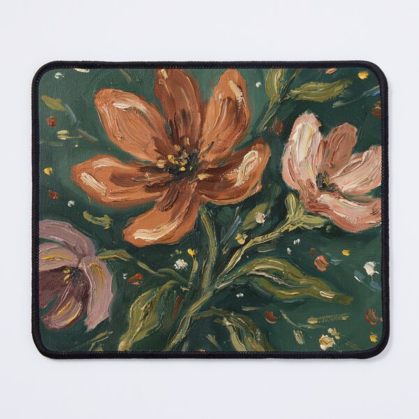 Item preview, Small flowers on a green background,abstractioun. designed and sold by elegantpaterns.