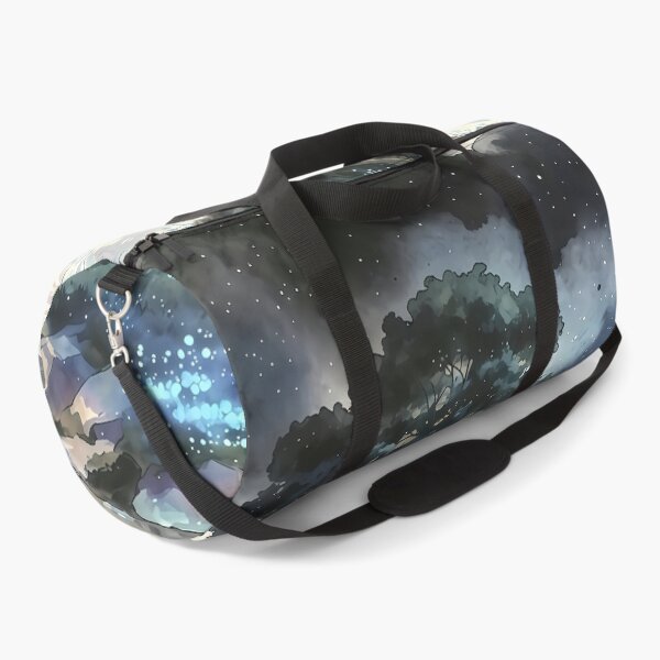 Item preview, Fantasy World Tree Under Starry Sky Watercolor designed and sold by HezeOtakuArt.