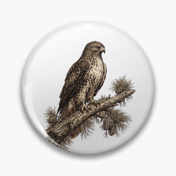 Item preview, Red-Tailed Hawk Hunting designed and sold by KrungiT Design .