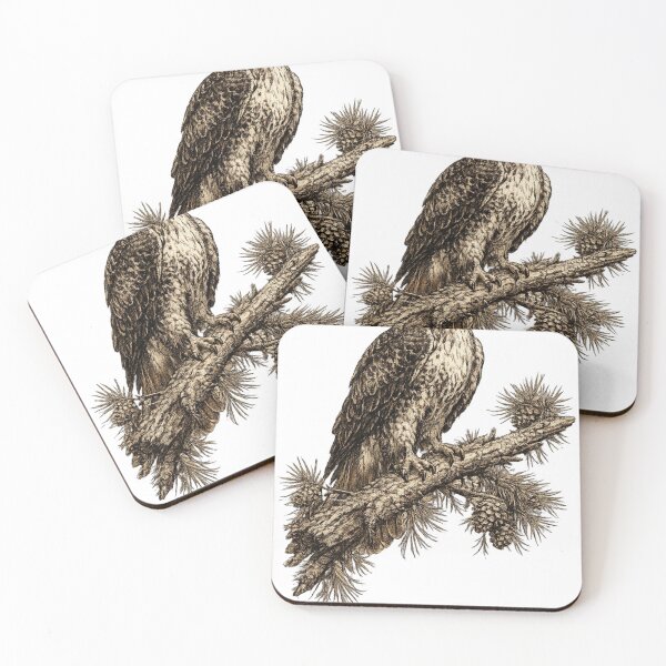 Item preview, Red-Tailed Hawk Hunting designed and sold by KrungiT Design .