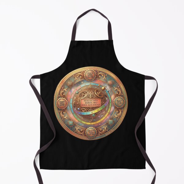 Item preview, Adversarial Data Error 404 Soul Not Found AI Cyber Art designed and sold by Fatomfatom.