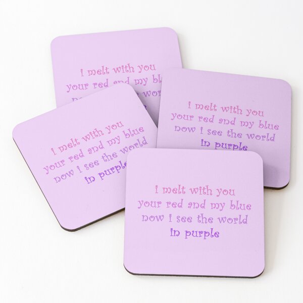 Item preview, i see the world in purple lyric designed and sold by lilsammi.