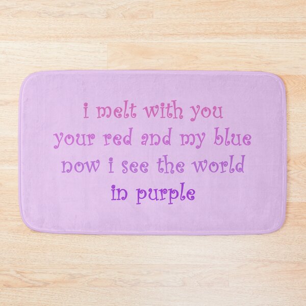 Item preview, i see the world in purple lyric designed and sold by lilsammi.