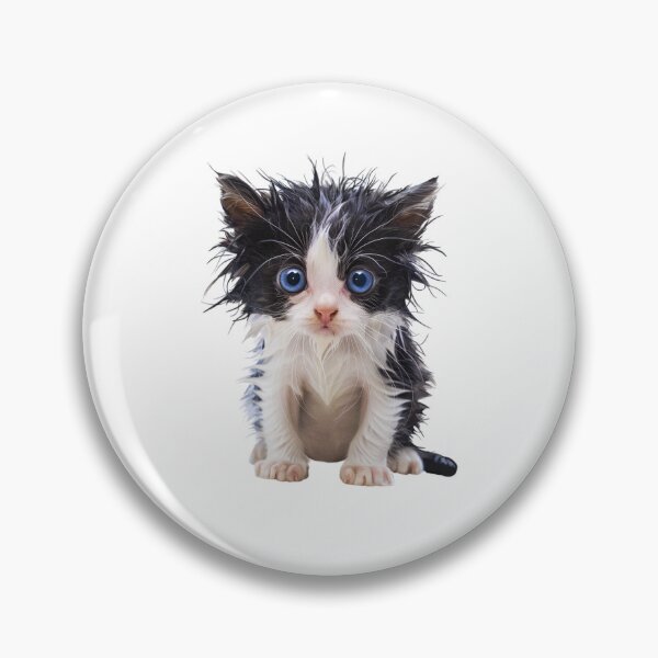 Item preview, CUTE WET KITTEN  designed and sold by SudeeshArt.