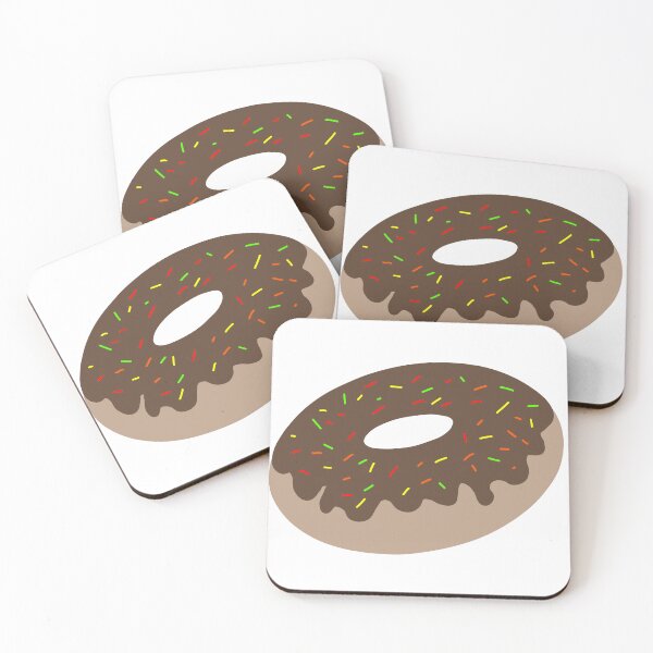 Item preview, Chocolate Sprinkles Donut Cute Flat Vector Illustration | Sweet Dessert Graphic designed and sold by muhammadkhafidh.