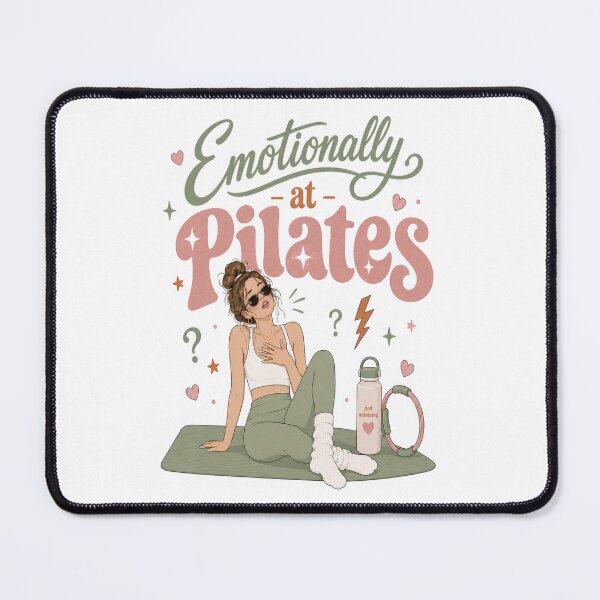 Item preview, Emotionally at Pilates Aesthetic Girl designed and sold by SnortStudio.
