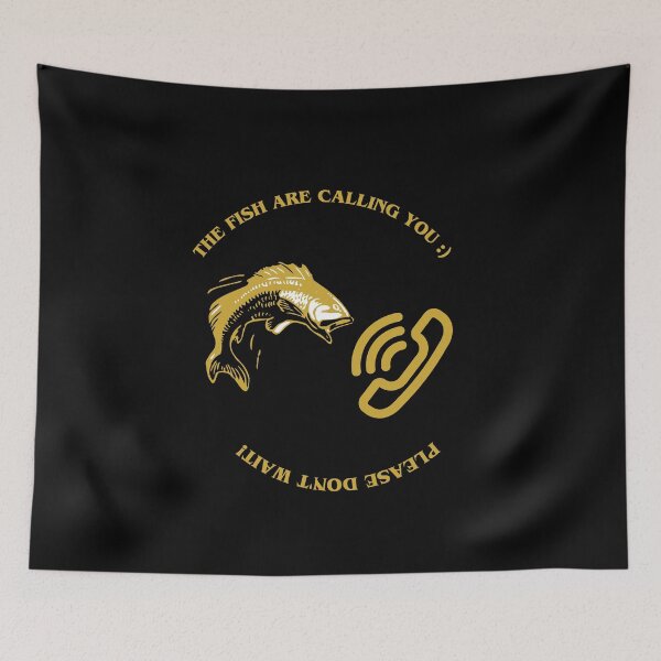 Item preview, The fish are calling you :)  Please don't wait! designed and sold by Tshirtmania4you.