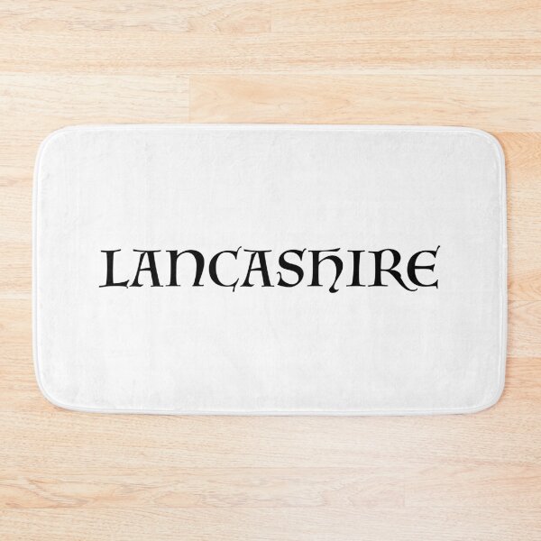 Item preview, Lancashire old medieval style text (Black) designed and sold by STUDIO-72.