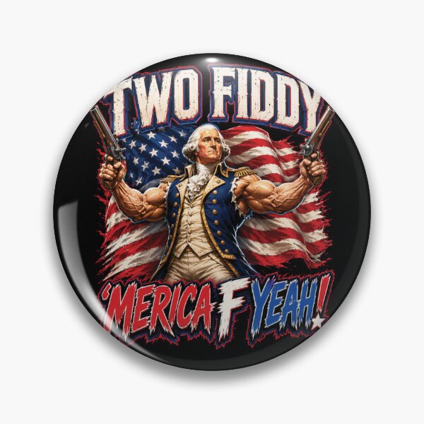 Item preview, Two Fiddy Merica Patriotic George Washington Rebel Humor designed and sold by Victor Shadehorn.
