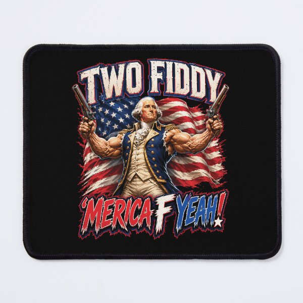 Item preview, Two Fiddy Merica Patriotic George Washington Rebel Humor designed and sold by Victor Shadehorn.