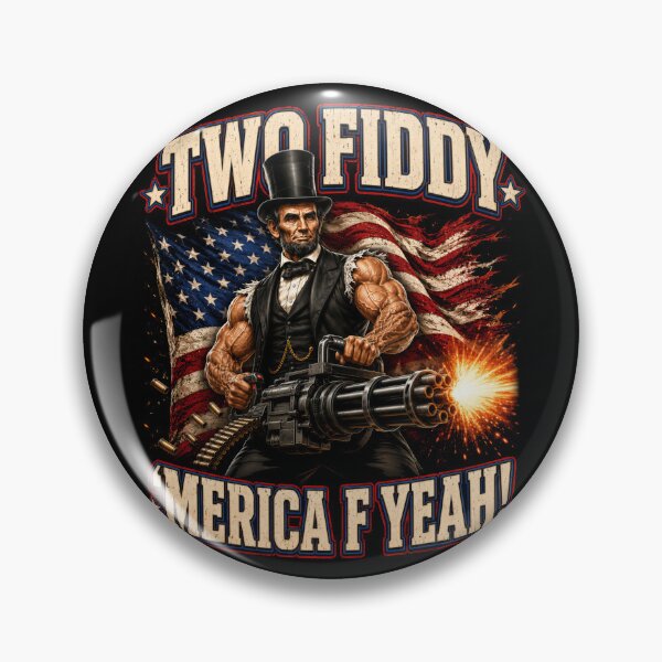 Item preview, Two Fiddy Merica Yeah Patriot Action Abe Lincoln Humor designed and sold by Victor Shadehorn.