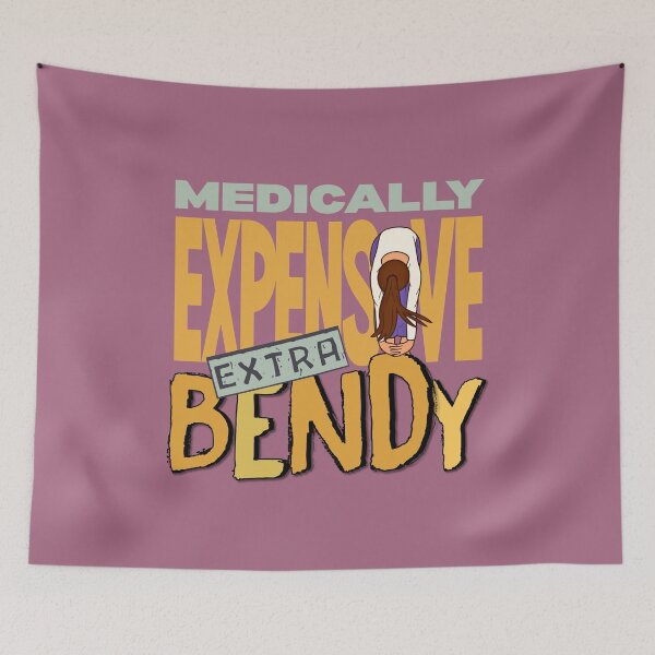 Item preview, Hypermobile EDS Chronic Illness Medically Expensive Extra Bendy Mauve  designed and sold by pulse_retail.