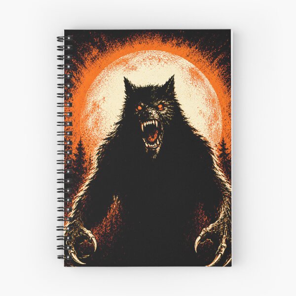 Item preview, Moonlit Werewolf Horror Beast designed and sold by Victor Shadehorn.