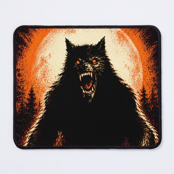 Item preview, Moonlit Werewolf Horror Beast designed and sold by Victor Shadehorn.