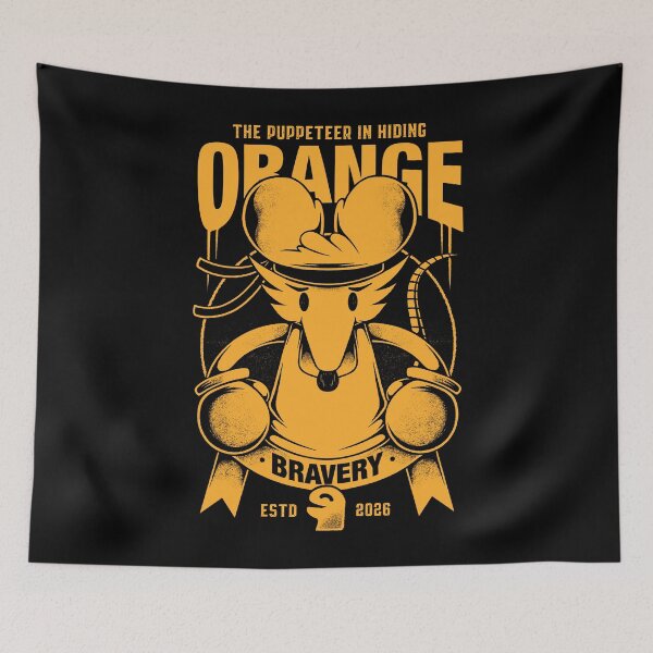 Item preview, Orange the Puppeteer in Hiding designed and sold by AlundrART.