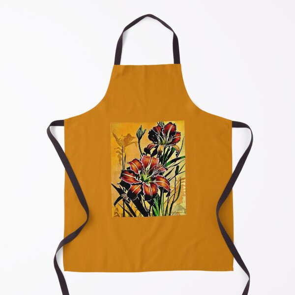 Item preview, Vintage Daylilies 9 designed and sold by ©Janis Zroback.