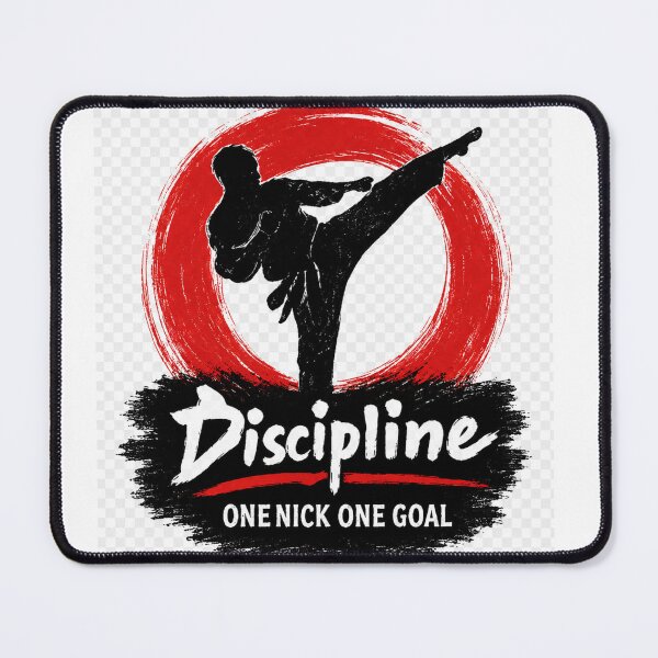 Item preview, Discipline Martial Arts High Kick Design designed and sold by YOANAH.