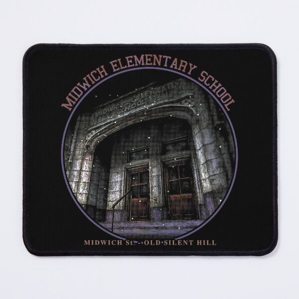 Item preview, 1999 Silent Hill 1 Midwich Elementary School designed and sold by Power Up Prints.