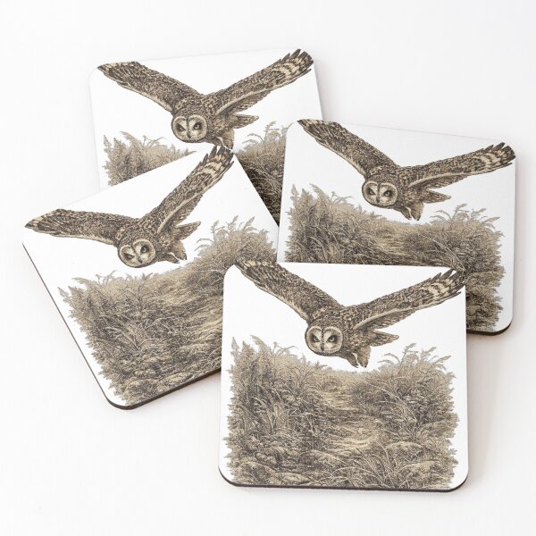 Item preview, Short-Eared Owl Hunter designed and sold by KrungiT Design .