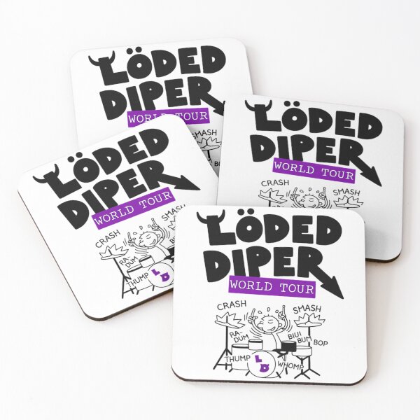 Item preview, Loded Diper Band World Tour Funny designed and sold by Phyart28Art.