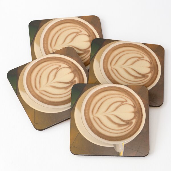 Item preview, Cozy coffee latte art with heart designed and sold by Art of Momenz.