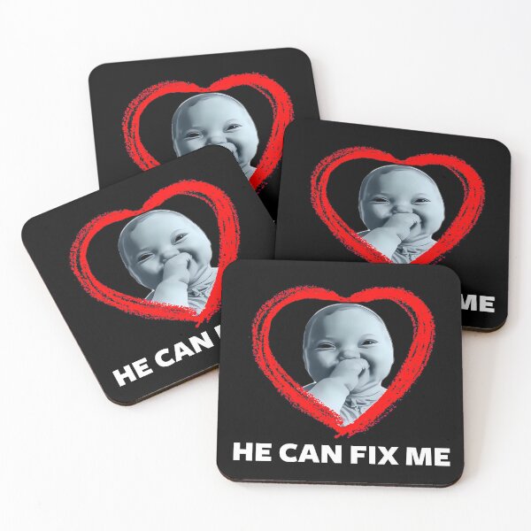 Item preview, He Can Fix Me - Funny And Cute Ai Baby Humor Meme designed and sold by Mado Shop.