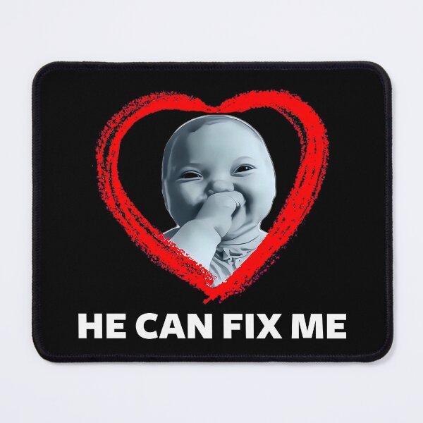 Item preview, He Can Fix Me - Funny And Cute Ai Baby Humor Meme designed and sold by Mado Shop.