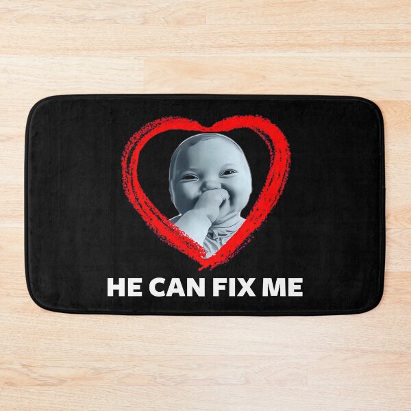 Item preview, He Can Fix Me - Funny And Cute Ai Baby Humor Meme designed and sold by Mado Shop.
