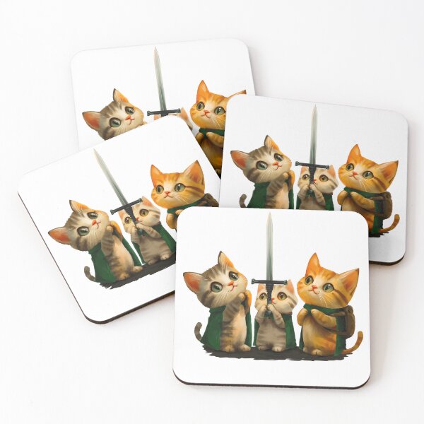 Item preview, CUTE KITTEN GANG designed and sold by SudeeshArt.