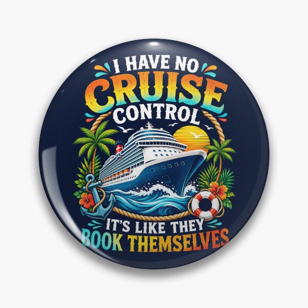 Item preview, No Cruise Control Travel Humor designed and sold by Victor Shadehorn.