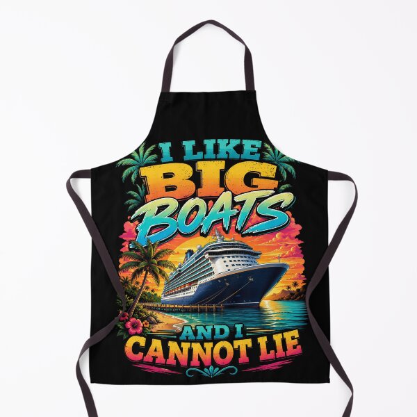 Item preview, I Like Big Boats Cruise Vacation Humor designed and sold by Victor Shadehorn.