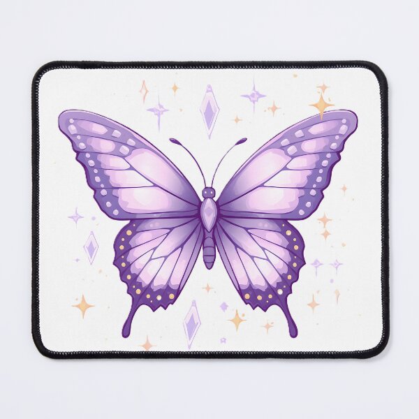 Item preview, Purple Butterfly Sticker | Lavender Butterfly Celestial Aesthetic Art designed and sold by dreamz-world.