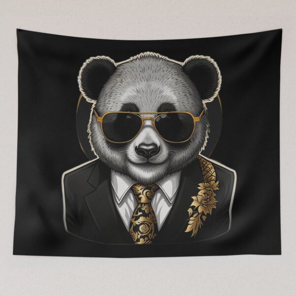Item preview, Boss Panda Mafia Style Graphic designed and sold by Kochainn.