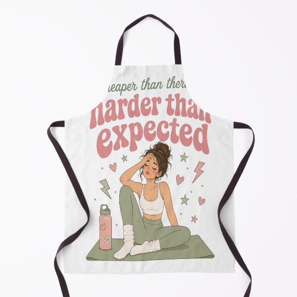 Item preview, Cheaper Than Therapy Harder Than Expected Pilates Girl designed and sold by SnortStudio.